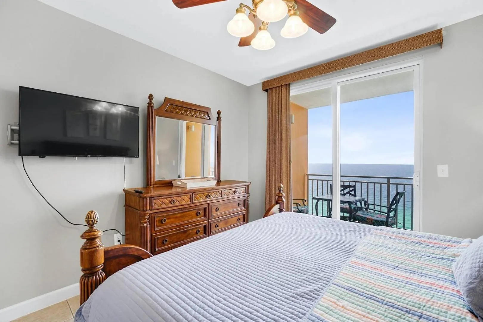 Oceanfront Penthouse Cornerunit 1950Sf With Beach Service Panama City Beach